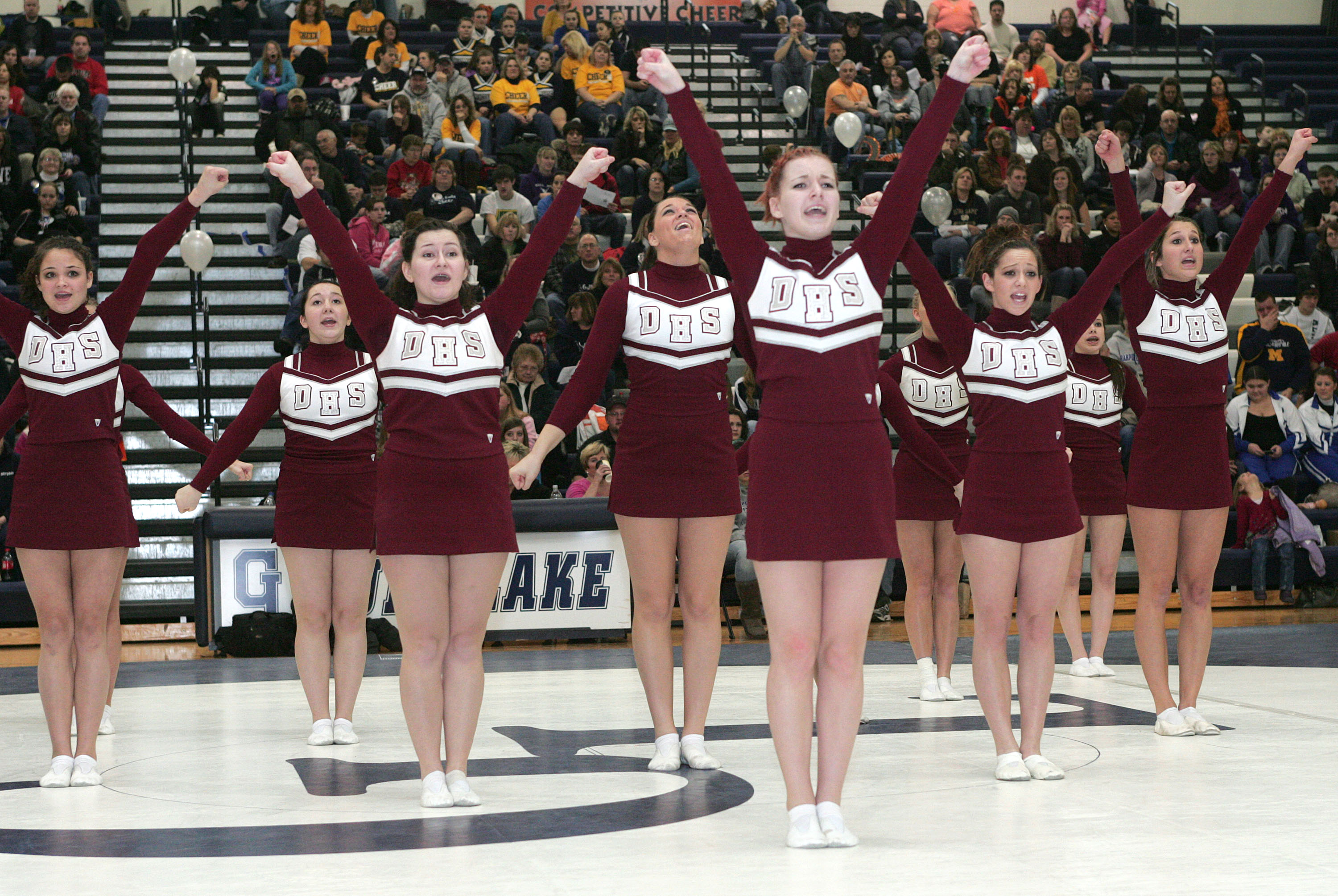 Gobles' competitive cheer team has high score at Gull Lake Invitational